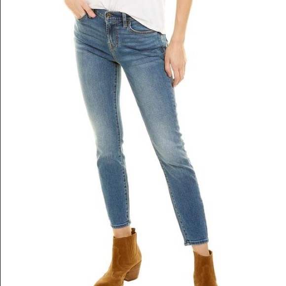 7 For All Mankind Denim - 7 For All Mankind Gwenevere Ankle Skinny Jeans Olympia Wash